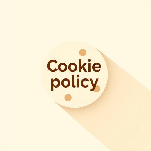 Ícone de política de cookies